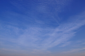 Obraz premium 青空と白い雲