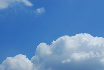 青空と白い雲