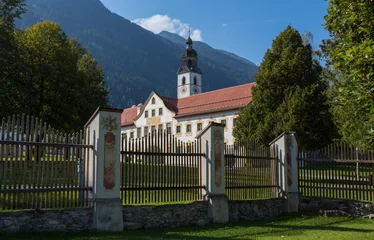 Fotobehang Cistercian Stams Abbey (Stift Stams) in Stams, Imst district, Tyrol, Austria. © faber121
