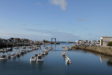 Fototapeta na wymiar le guilvinec port de pêche breton