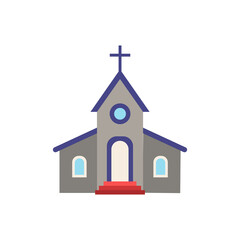 Church icon. Simple element from buildings collection. Creative Church icon for web design, templates, infographics and more