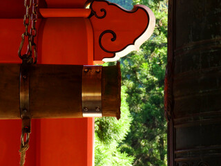 比叡山延暦寺の鐘楼の釣鐘