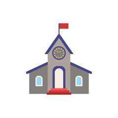 Municipal icon. Simple element from buildings collection. Creative Municipal icon for web design, templates, infographics and more