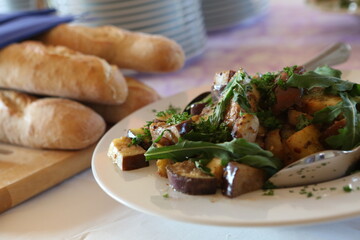 chop with vegetables