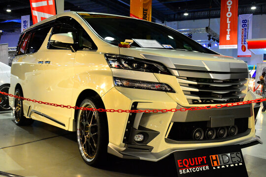 Toyota alphard at Trans Sport Show in Pasay, Philippines