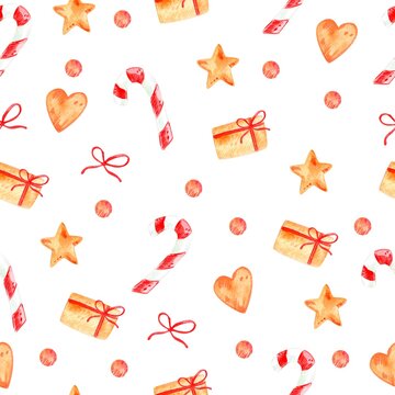 Seamless watercolor pattern 