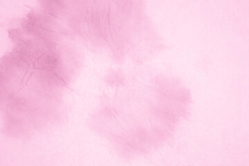 Obraz premium Pink Dirty Wall Paper. Watercolor Drawn Work. 