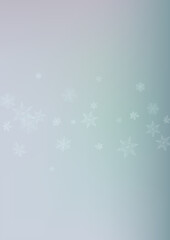 Gray Snowfall Vector Gray Background. New Snow 