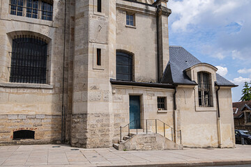 Roman Catholic Church Saint Martin of Meudon (Eglise Saint-Martin de Meudon, 1570). Municipality of Meudon (in the southwestern suburbs of Paris), Hauts-de-Seine, Ile-de-France, France.