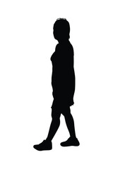 A woman silhouette vector