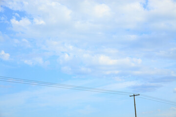 青空の雲