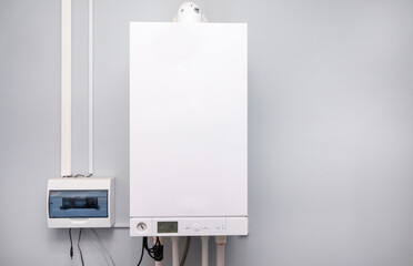 Piping and valving of household central gas system