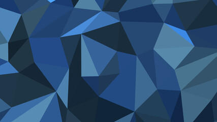 Steel blue abstract background. Geometric vector illustration. Colorful 3D wallpaper.