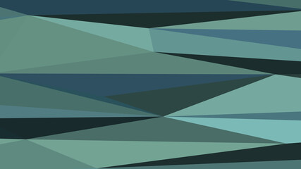 Fototapeta premium Cadet blue abstract background. Geometric vector illustration. Colorful 3D wallpaper.