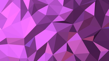 Medium orchid abstract background. Geometric vector illustration. Colorful 3D wallpaper.