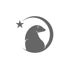 Bear logo vector concept. Bear logo design template. Illustration