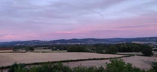 Vue du ciel depuis le Morvan