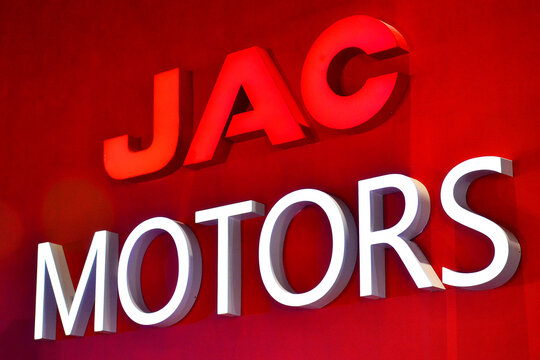 Jac Motors Sign At Manila International Auto Show In Pasay, Philippines