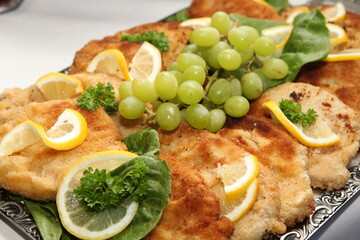grilled salmon steak