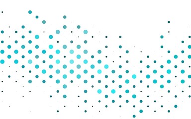 Light BLUE vector cover with spots.