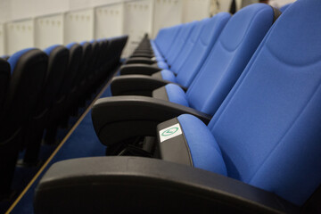 Covid-19 approved and non approved seats at the conference