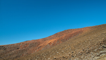View on a peak at Reunion Island