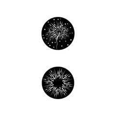 Fireworks Logo Template vector symbol