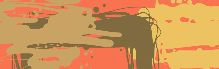 Abstract color hand drawn backgrounds for design.