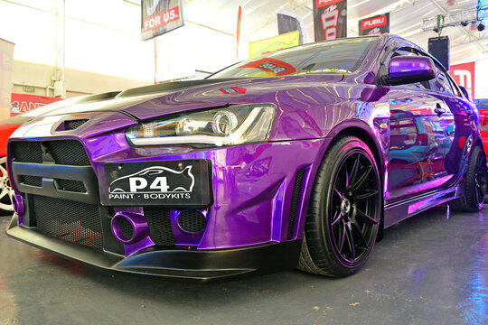 Mitsubishi Lancer Evolution At Hot Import Nights Car Show In Pasig, Philippines