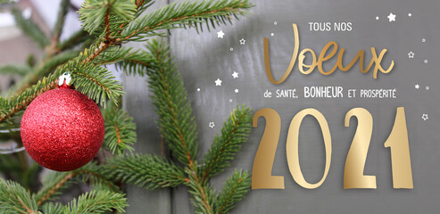 Meilleurs vœux 2021