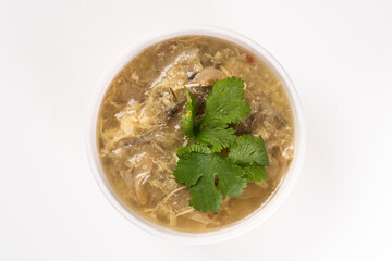 Soup with vegetables and meat