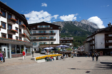Obraz premium Cortina de Ampezzo