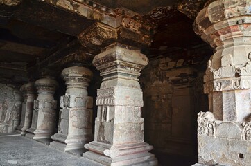 Ellora caves, UNESCO World Heritage site in Aurangabad 