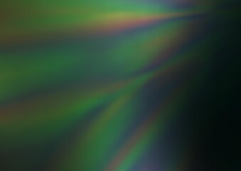 Dark Green vector abstract blurred pattern.