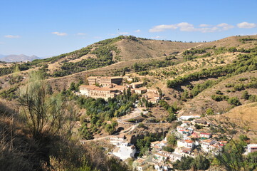 Fototapeta na wymiar Sacromonte Monastery, Granada, Andalusia, Spain