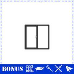 Window icon flat