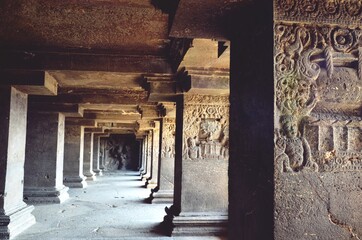 Ellora caves, UNESCO World Heritage site in Aurangabad 
