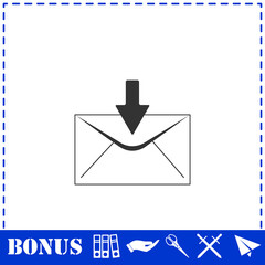 Email icon flat