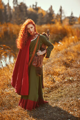 redhead girl archer