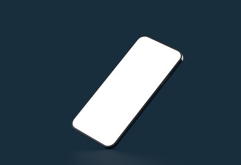 a digital smartphone device mobile phone 3d isolated