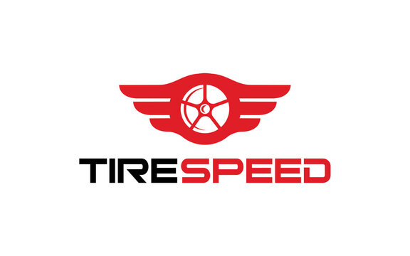 Illustration vector graphic of automotive tires shop logo design template