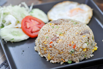 stir fried rice or fried rice with egg