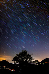 Meteoriti stellate, star trail