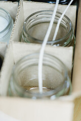empty bottles for soy wax candles