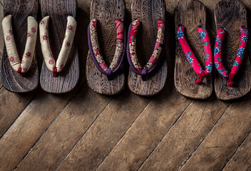 Geta - Japanische Schuhe