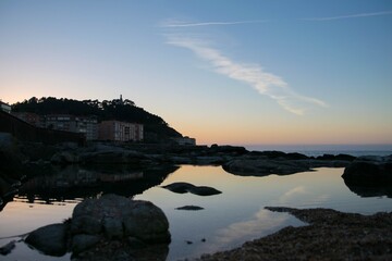 atardecer
