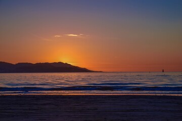 atardecer