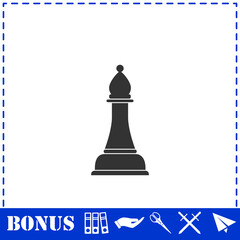 Chess icon flat