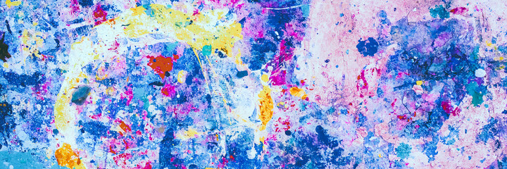 Paint splashes.  abstract colorful grunge background. Background for presentation. wallpaper and design. Place for text. 