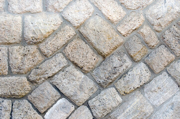 Stone wall texture background natural color